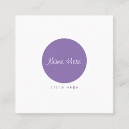 Tarjetas de visita minimalistas hermosas del