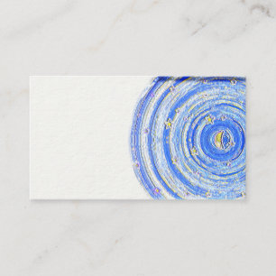 Tarjetas de visita místicas psíquicas del símbo