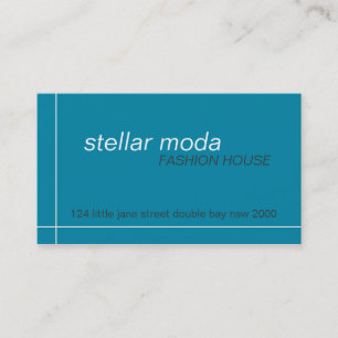 tarjetas de visita > moda estelar [trullo+carbón