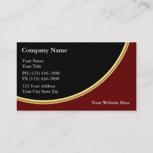 Tarjetas de visita modernas