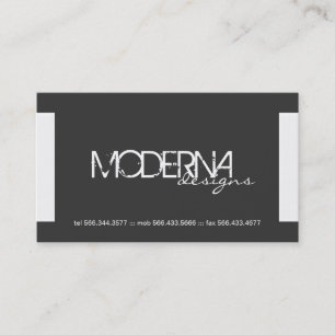 Tarjetas de visita modernas