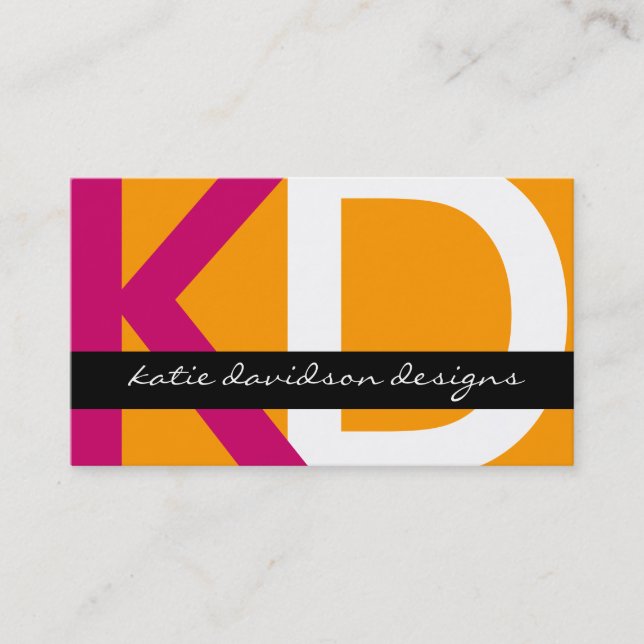 Tarjetas de visita modernas (Anverso)