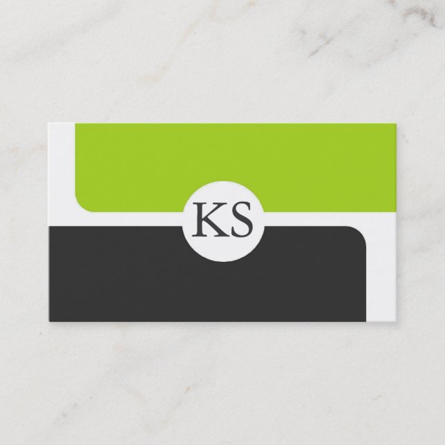 Tarjetas de visita modernas (Anverso)