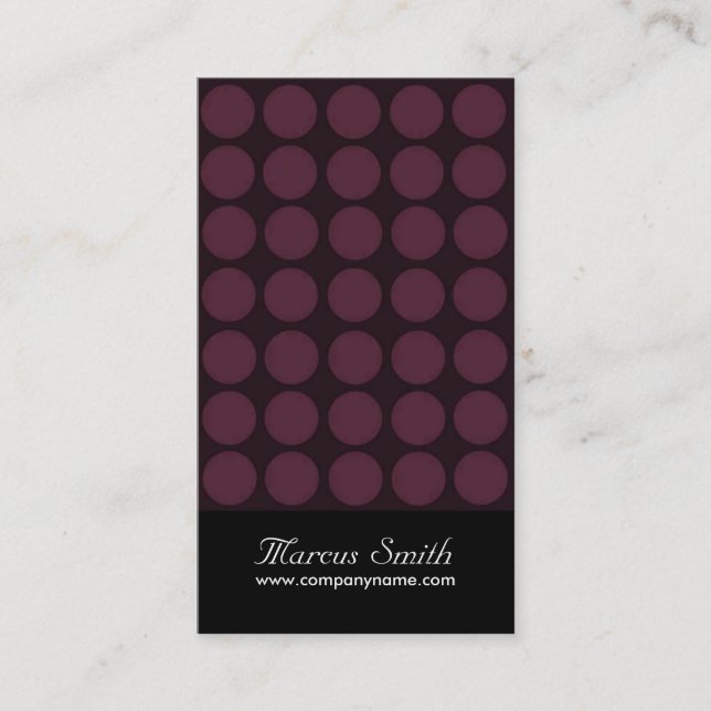 Tarjetas de visita modernas (Anverso)