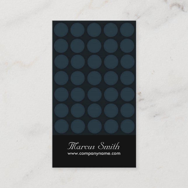 Tarjetas de visita modernas (Anverso)