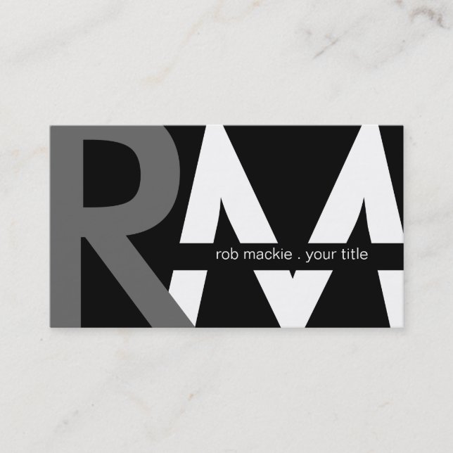 Tarjetas de visita modernas (Anverso)