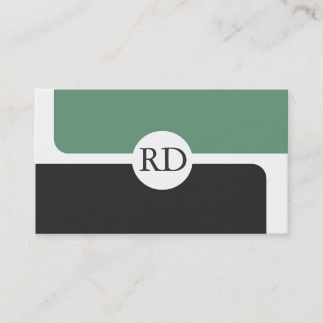 Tarjetas de visita modernas (Anverso)