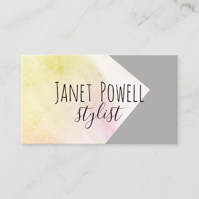 tarjetas de visita modernas de personalizado minim (Anverso)