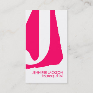 Tarjetas de visita modernas del monograma