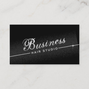 Tarjetas de visita modernas del salón de pelo