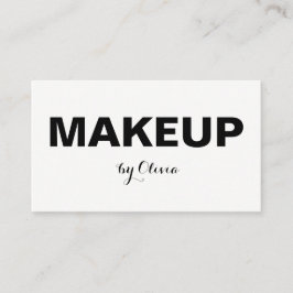 Tarjetas de visita modernas elegantes del artista