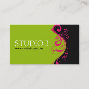 Tarjetas de visita modernas y elegantes