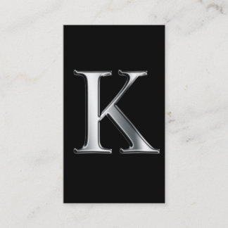 Tarjetas de visita mONOGRAM K