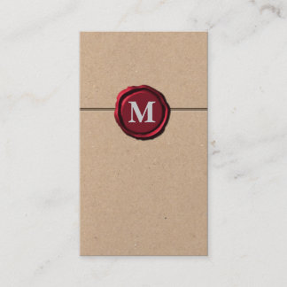 Tarjetas de visita monograma