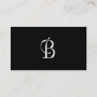 Tarjetas de visita Monograma B