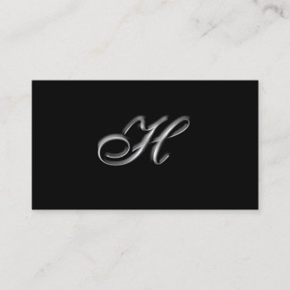 Tarjetas de visita Monograma H