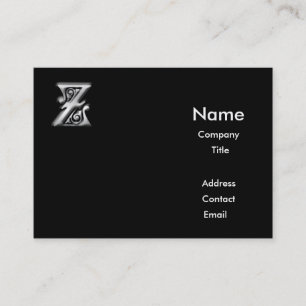 Tarjetas de visita Monograma Z