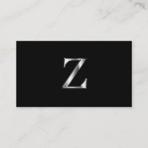 Tarjetas de visita Monograma Z