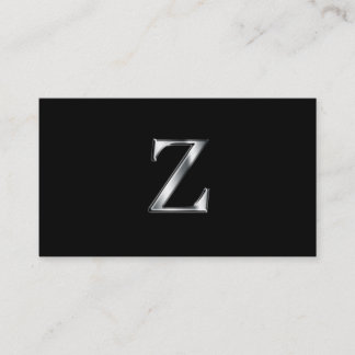 Tarjetas de visita Monograma Z