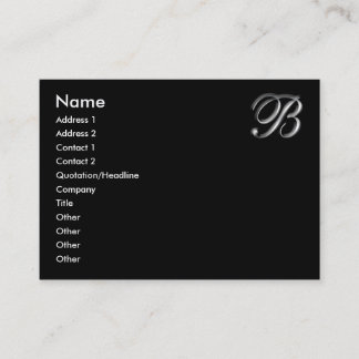 Tarjetas de visita MonogramB