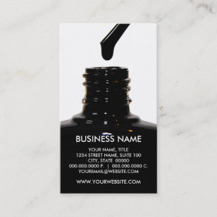 Tarjetas de visita Nail Polaco