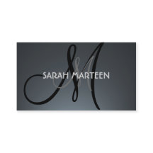 Tarjetas de visita negras grises de encargo del