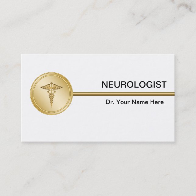 Tarjetas de visita neurologísticas (Anverso)
