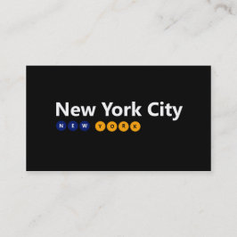 Tarjetas de visita New York City, Nueva York