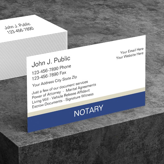 Tarjetas de visita notarial (Subido por el creador)