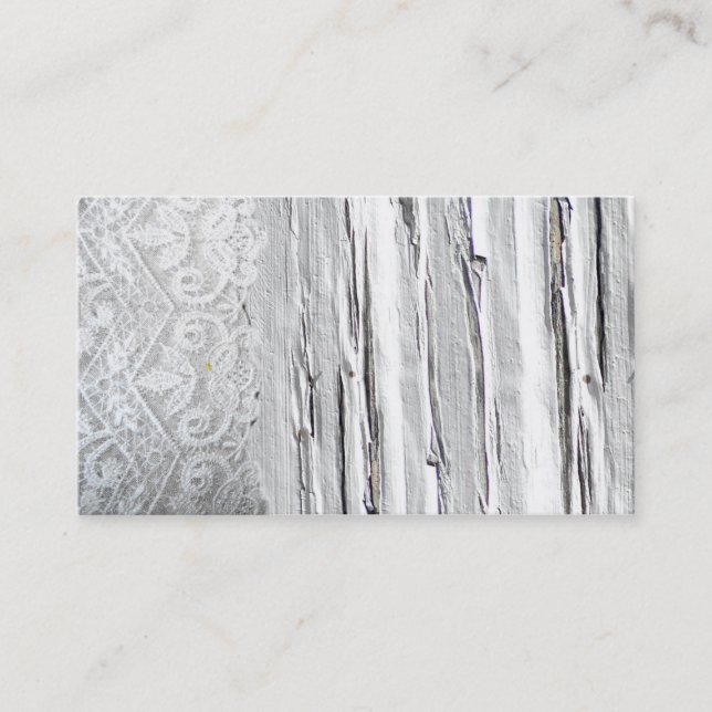 Tarjetas de visita occidentales del país de madera (Anverso)