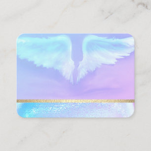 Tarjetas de visita Opal Crystal Reiki Angel Hair