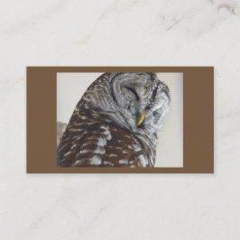 Tarjetas de visita Owl
