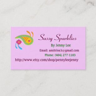 Tarjetas de visita Paisley