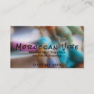 Tarjetas de visita para artistas de joyería