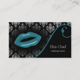 Tarjetas de visita para artistas de maquillaje acu