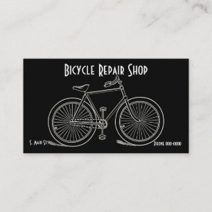 Tarjetas de visita para bicicletas