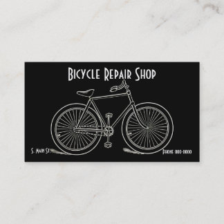 Tarjetas de visita para bicicletas