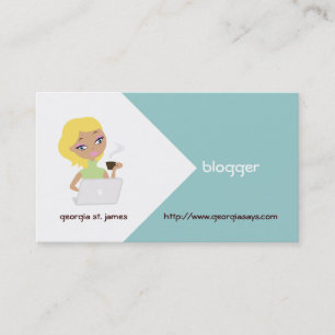 Tarjetas de visita para blogueros