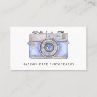 Tarjetas de visita para cámaras de vídeo