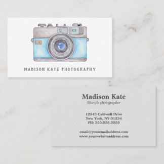 Tarjetas de visita para cámaras de vídeo