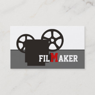 Tarjetas de visita para cineastas/directores/cinea