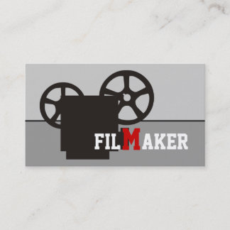 Tarjetas de visita para cineastas/directores/cinea