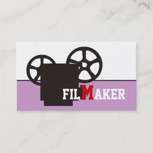 Tarjetas de visita para cineastas/directores/cinea