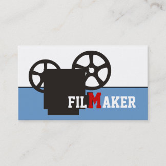 Tarjetas de visita para cineastas/directores/cinea