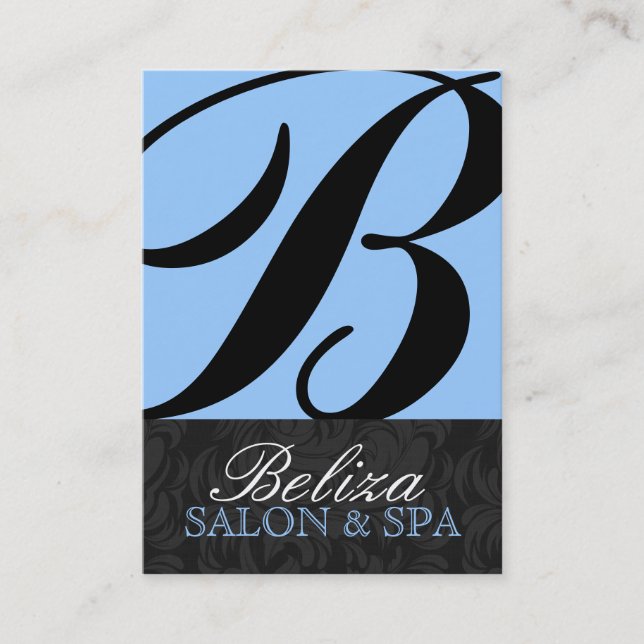 Tarjetas de visita para cita en Spa (Anverso)