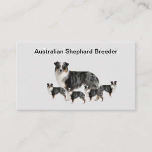 Tarjetas de visita para criadores de perros de She