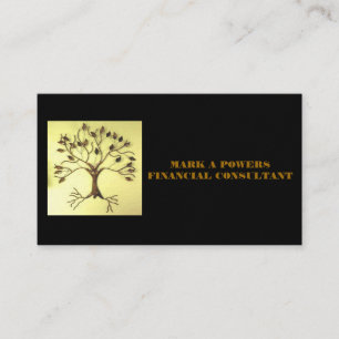 TARJETAS DE VISITA PARA EL CONSULTOR FINANCIERO