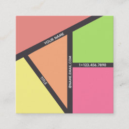 Tarjetas de visita para el dominio de la nutrición