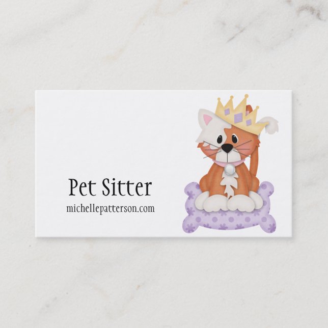 Tarjetas de visita para el Mascota del sitio del g (Anverso)