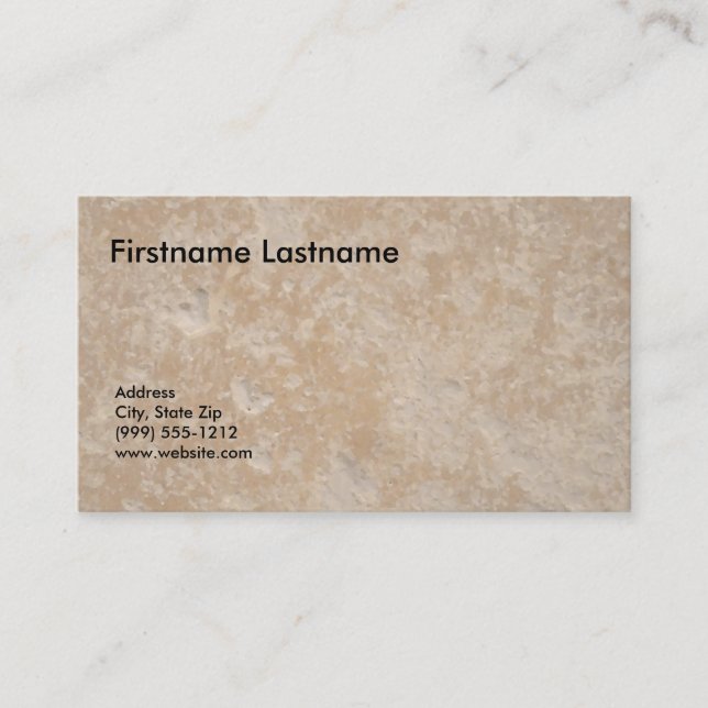 Tarjetas de visita para el negocio de aceite (Anverso)